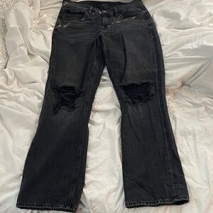 American Eagle black ripped jeans!